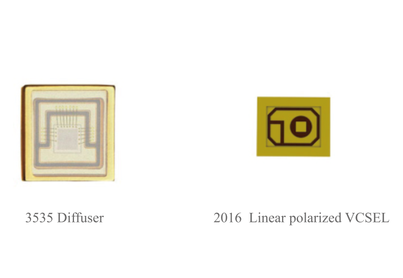 光学集成垂直腔面发射激光器 匀光片 线性偏振 准直 线光斑