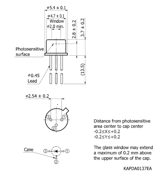 硅APD S12060-05(图2)